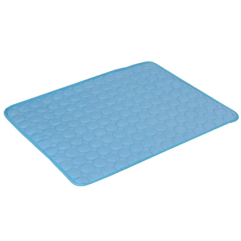 Pet Cooling Mat: inside fill and base view