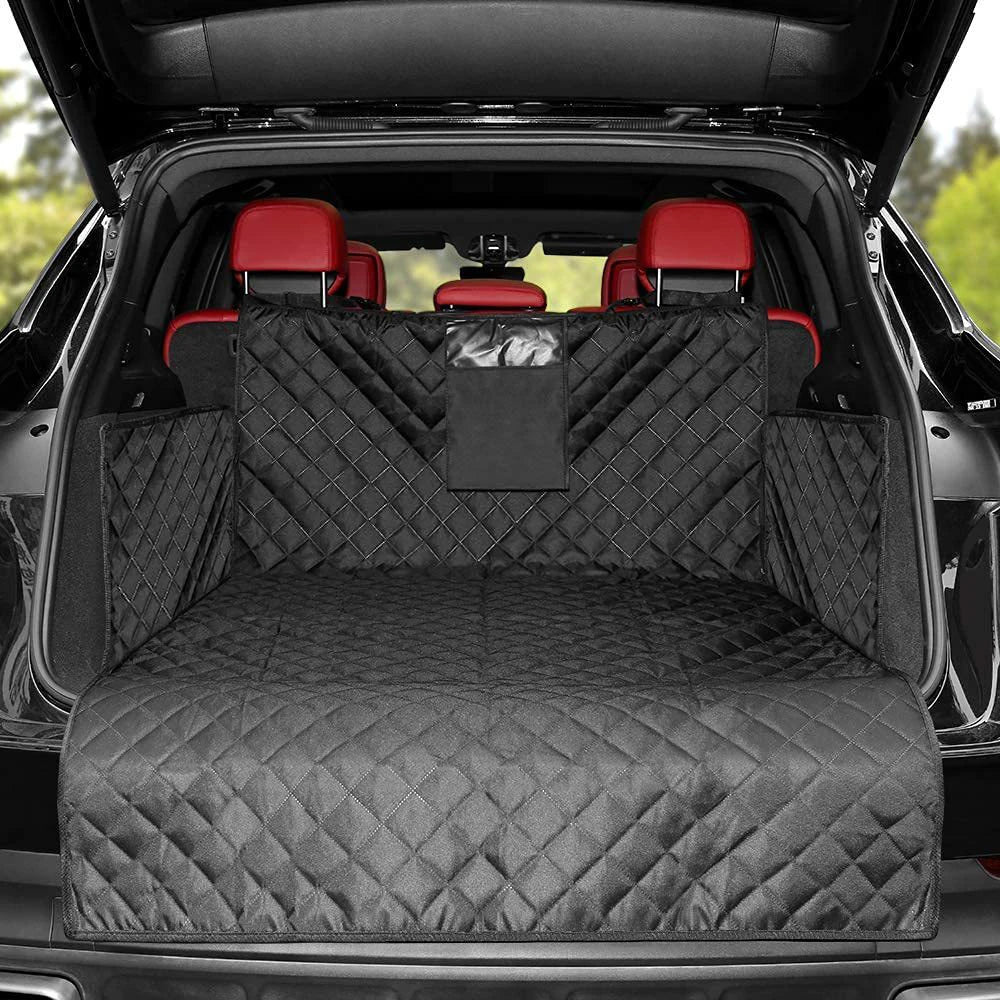 Premium Dog Car Seat Cover: inside fill and base view