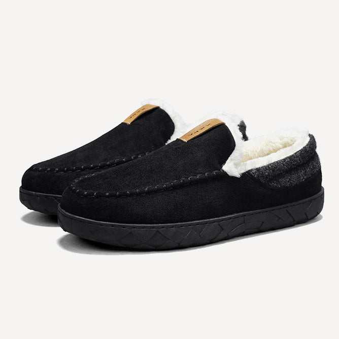 Orthopedic Slip-On Fleece-Lined Moccasin