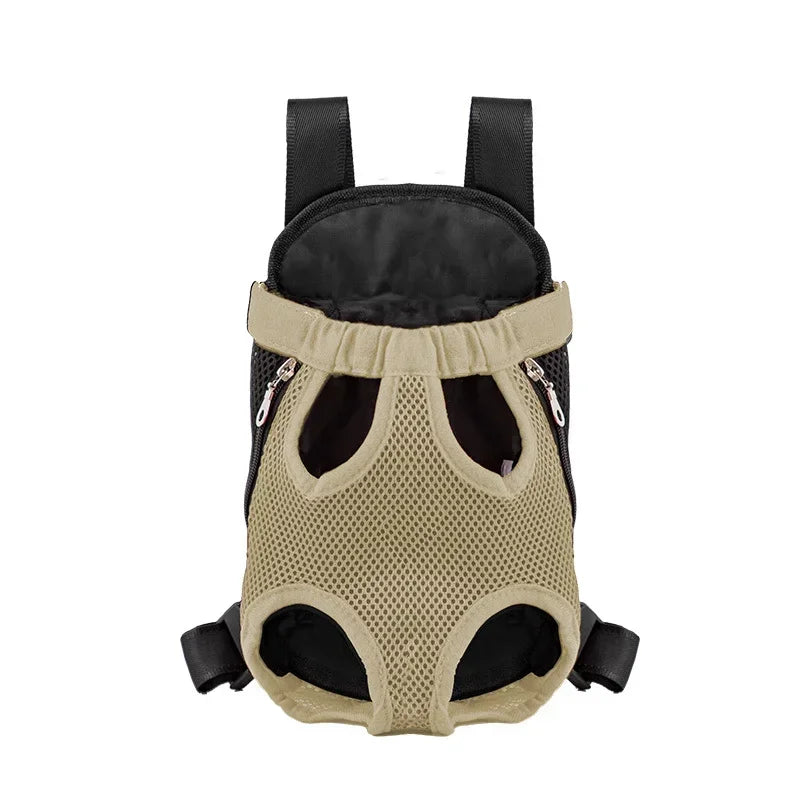 Airline Approved Dog and Cat Carrier Backpack: top view