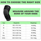 Adjustable Running Knee Sleeves: size chart reference