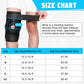 Adjustable Open-Patella Hinged Knee Brace: fabric and stitching detail