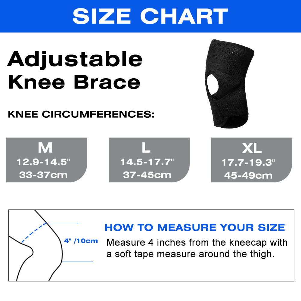V-Bandage Knee Wraps: fabric and stitching detail