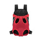 Airline Approved Dog and Cat Carrier Backpack: in use with a dog
