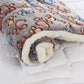 Calming Warm Dog and Cat Blanket: side profile view