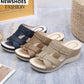 Wedge Sandals for Women, Casual Comfort Open Toe Summer Slides