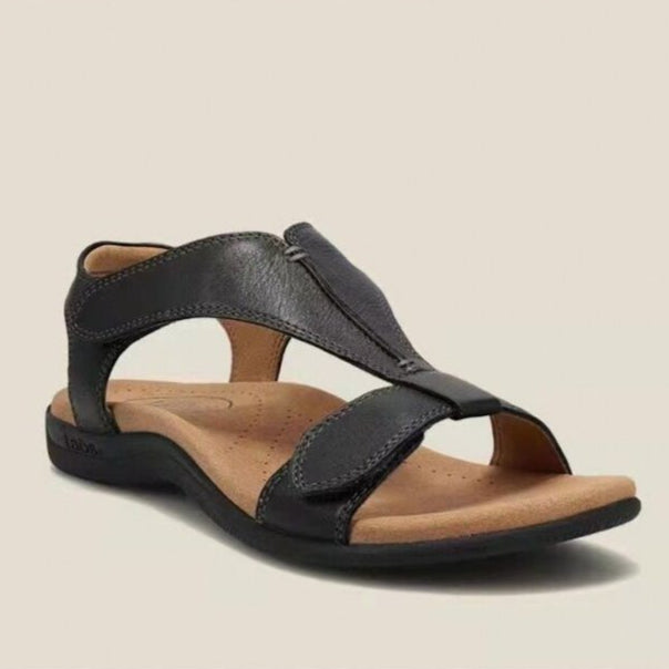 Walking Sandals for Women - Comfortable Back Strap Summer Flats