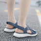 Comfort Sport Sandals, Elastic Strap Lightweight Walking Summer Slides