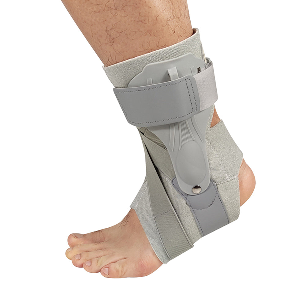Adjustable Ankle Brace: in-wear demonstration