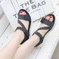 Elastic Strap Sandals for Women, Lightweight Sport Comfort Summer Slides