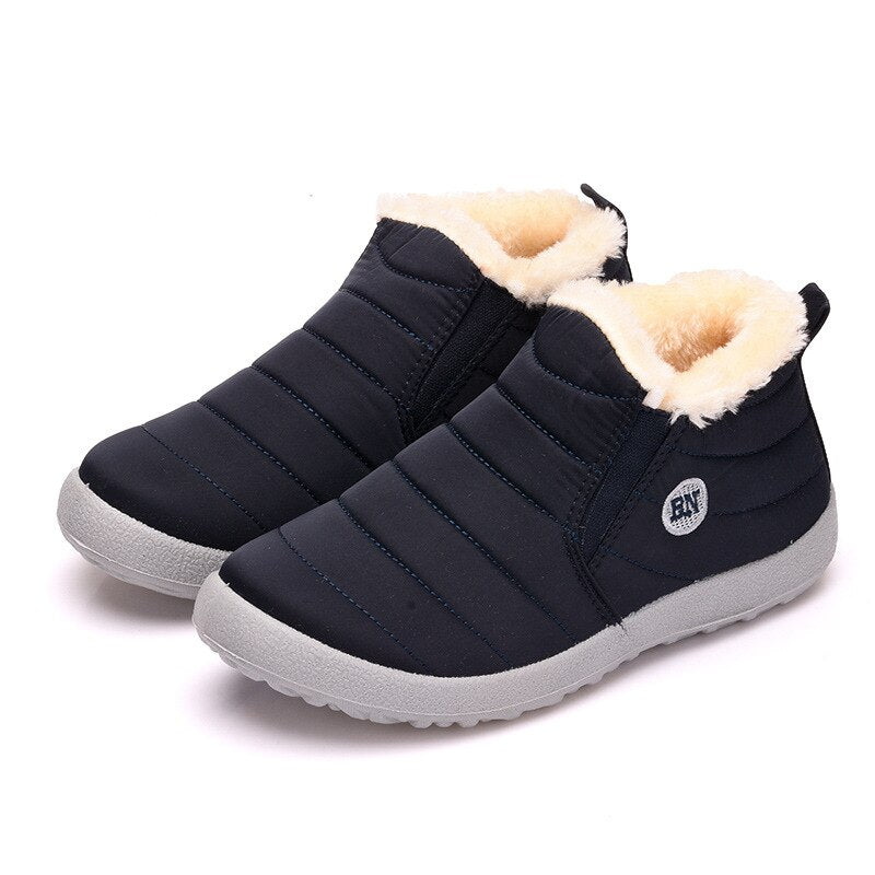 Bunion Friendly Plus Size Short Snow Boots