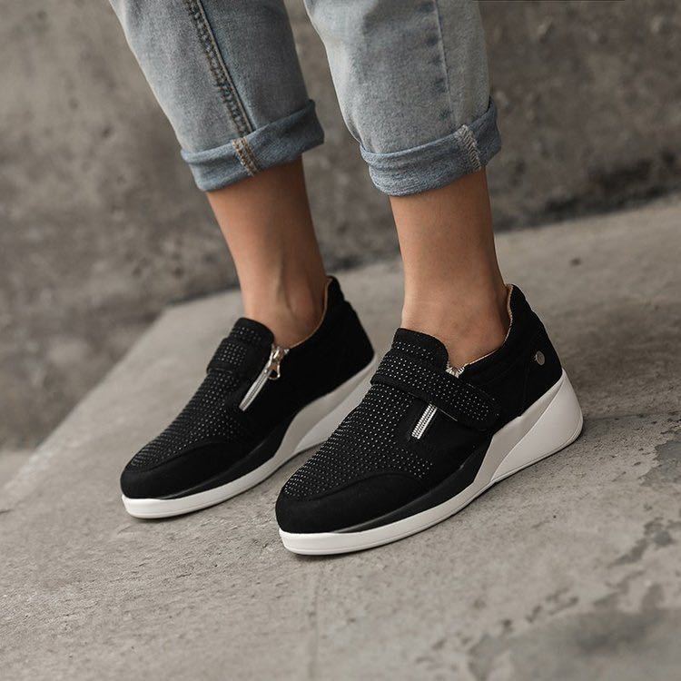 Comfy Platform Shoes with Mid-Heel