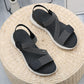 Elastic Strap Sandals for Women, Lightweight Sport Comfort Summer Slides