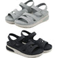 Sport Sandals for Women, Chunky Sole Hook-and-Loop Lightweight Summer Slides