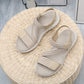 Elastic Strap Sandals for Women, Lightweight Sport Comfort Summer Slides