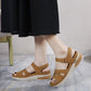 Sport Sandals for Women, Chunky Sole Hook-and-Loop Lightweight Summer Slides