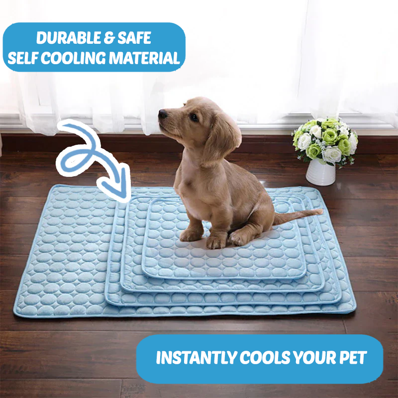 Pet Cooling Mat: top-down view