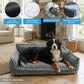 Orthopedic Washable Dog Sofa Bed: alternate color option