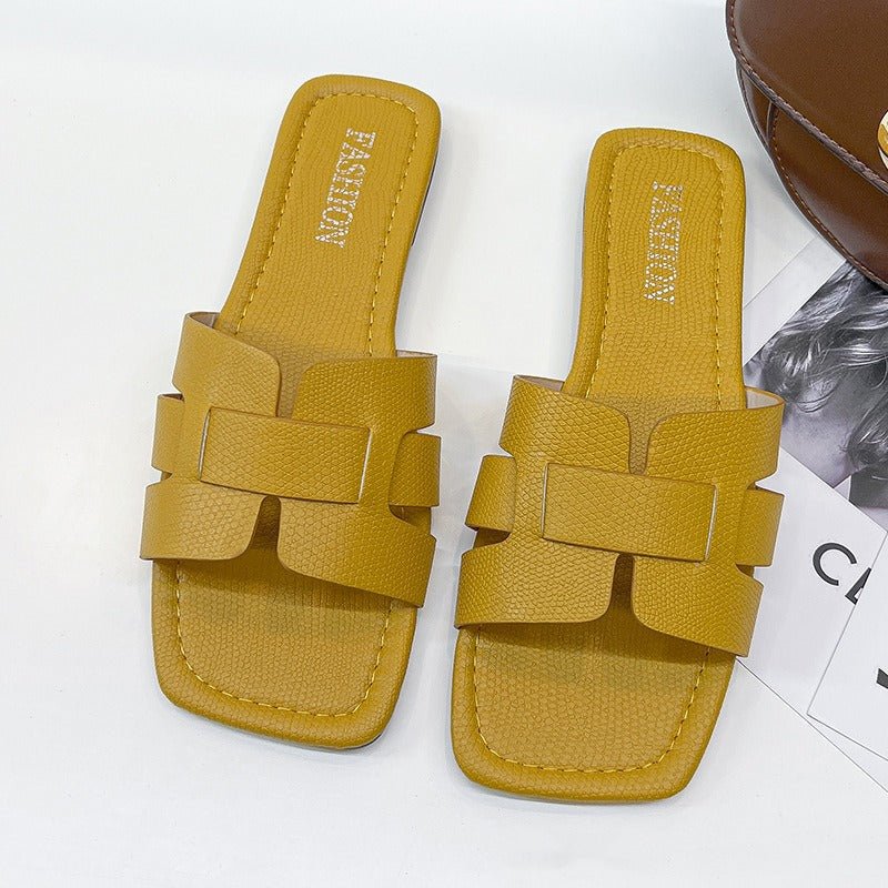 PU Leather Summer Sandals