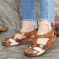 Supportive Sandals for Women with Velcro Strap