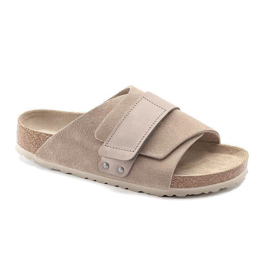 Leather Cork Women's Wide Width Sandals