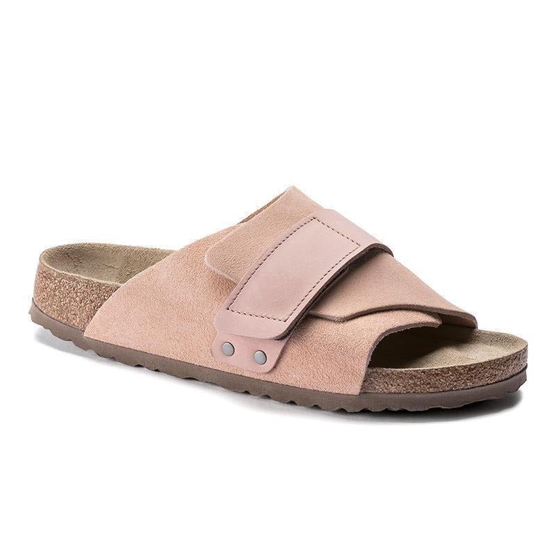 Leather Cork Women's Wide Width Sandals