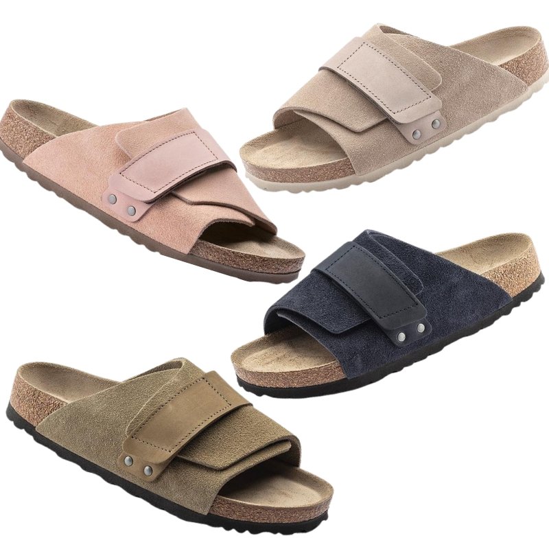 Leather Cork Women's Wide Width Sandals