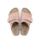 Leather Cork Women's Wide Width Sandals