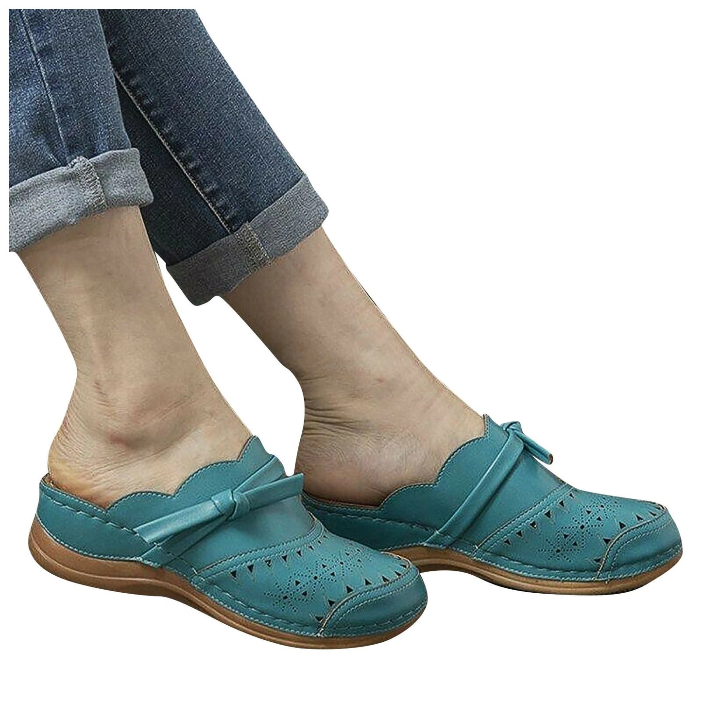 Women's Comfort Sandals with Closed Toe