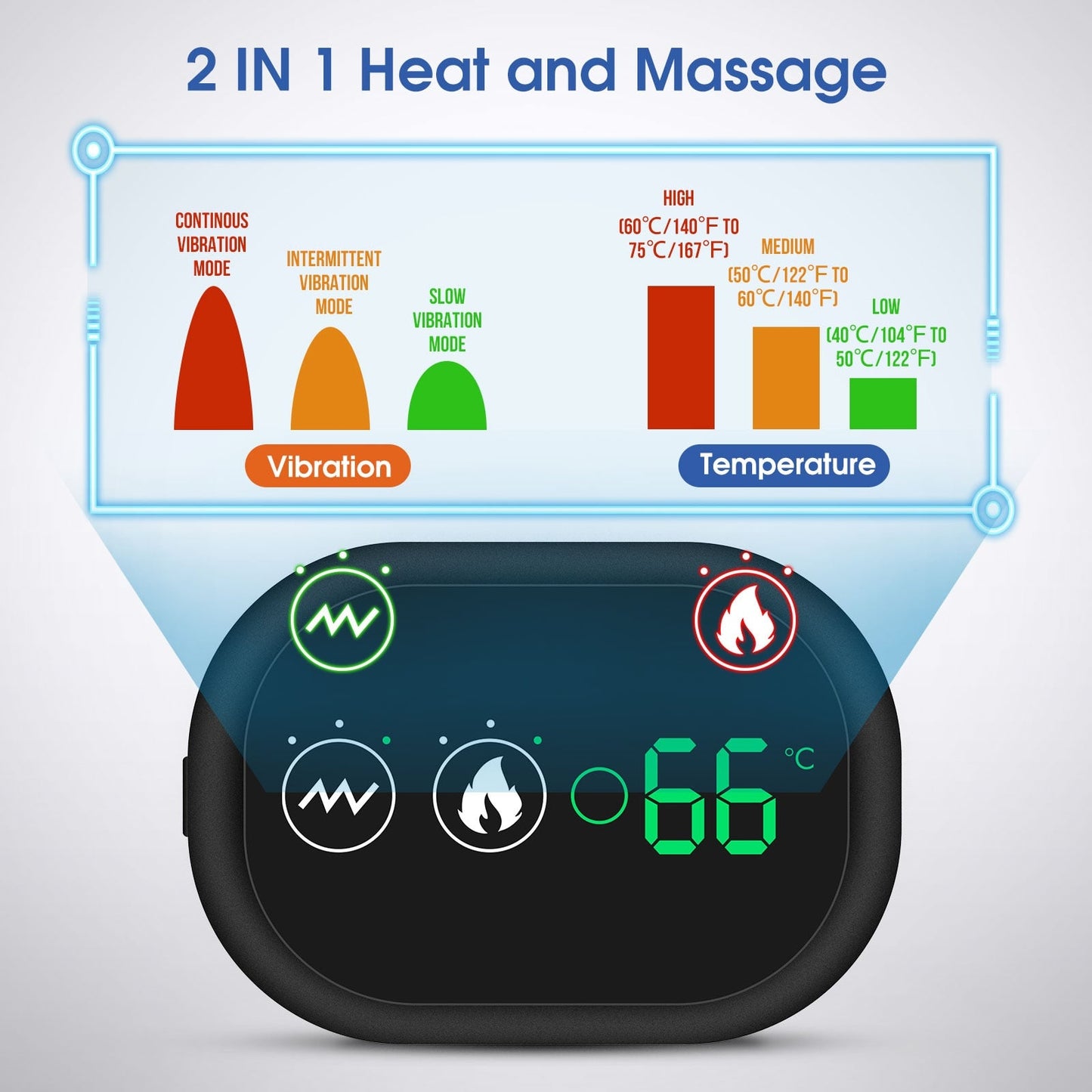 Electric Heating Shoulder Massager