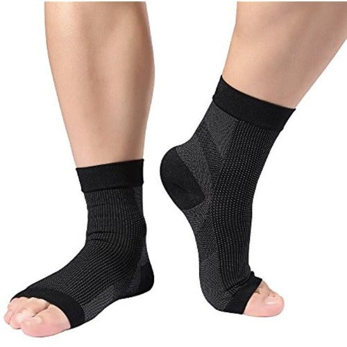 Compression Relief - Open Toe Nano Ankle Socks!