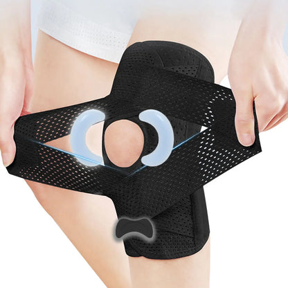 Compression Knee Sleeve with Silicone Patella Pad