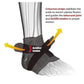 Ankle Support Brace with Adjustable Stabilizer Straps