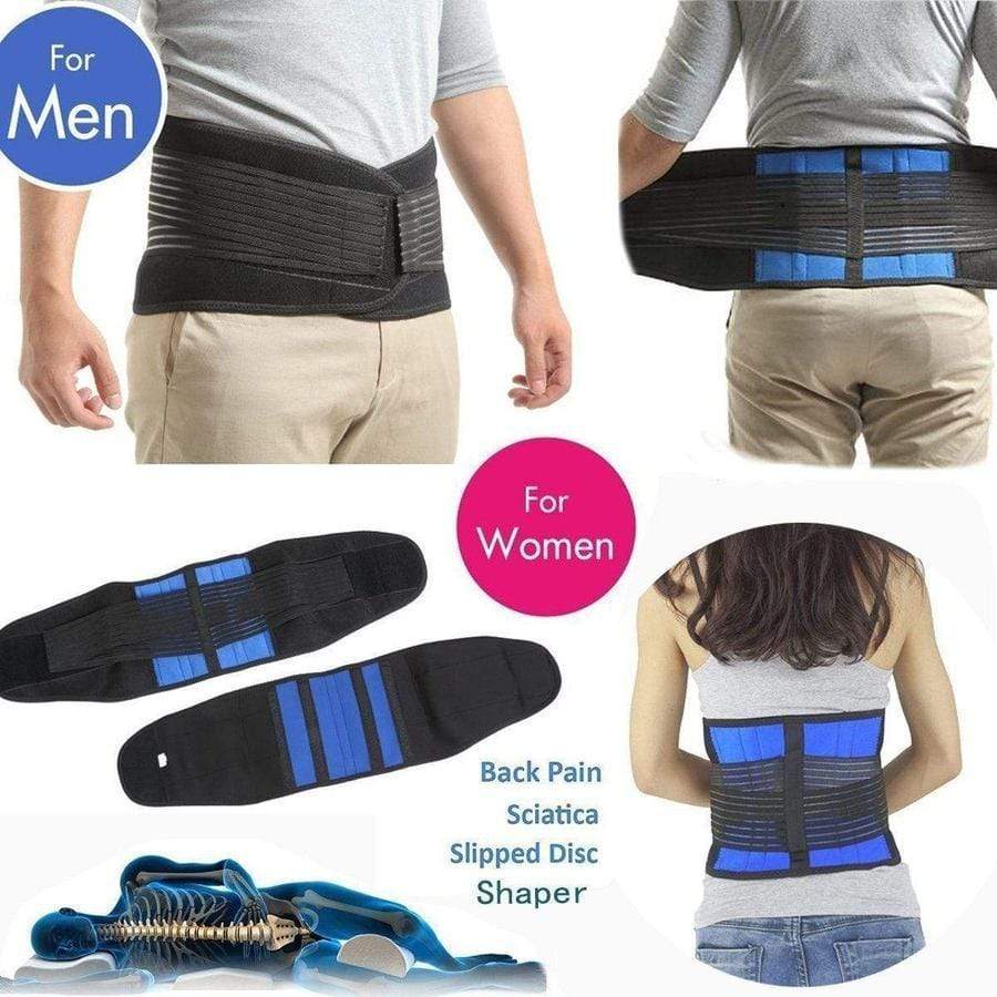 CROSS1946 Lumbar Brace Support,Back Brace for Lower Back Pain  Relief,Prevent Lumbar Strain for Lifting,Running,Working,for Gym,Posture  correct, Breathable,Adjustble Compression for Men & Women,M : :  Health & Personal Care