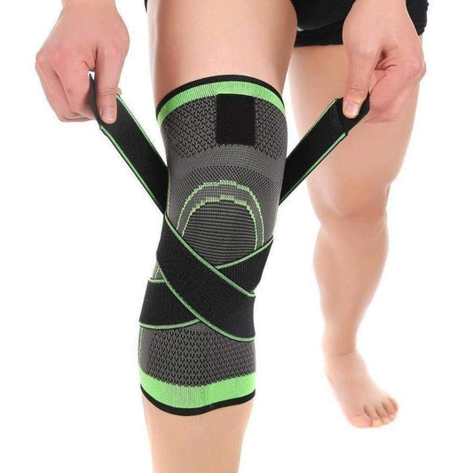 Knee Brace Compression Sleeve with Patella Stability Straps Knee Brace upliftex 3XL