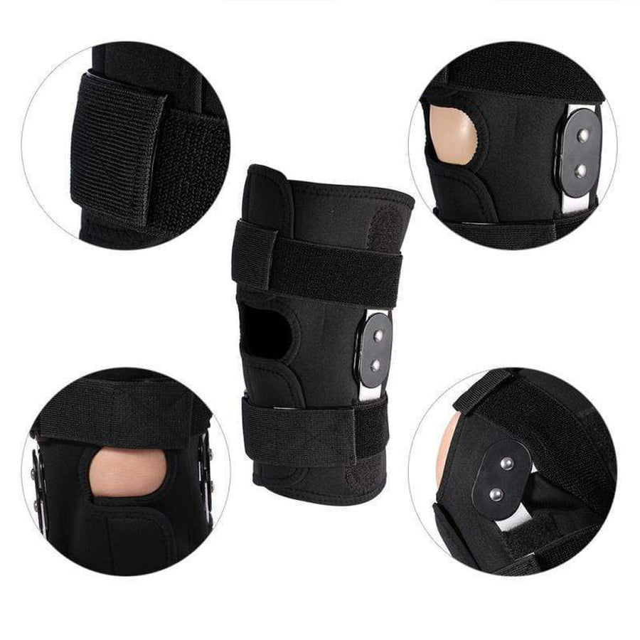 Knee Brace Dual Hinged with Open Patella Stabilizer