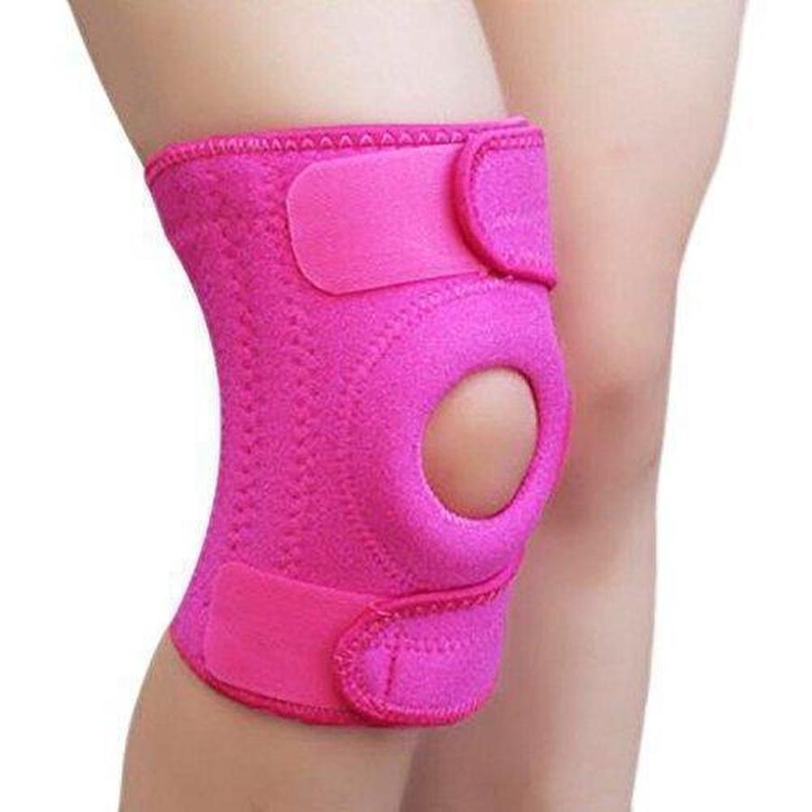 Knee Brace Patella Stabilzier Support Sleeve Knee Brace upliftex Pink