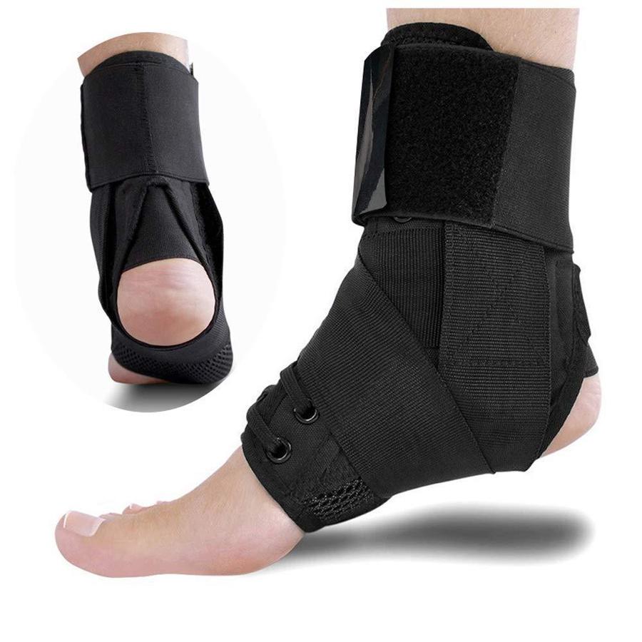 Lace Up Ankle Brace with Adjustable Stabilizer Straps