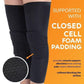 Padded Compression Knee Sleeves - Basketball & Wrestling HexPads