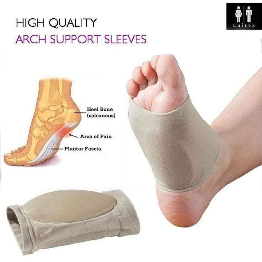 Plantar Fasciitis Gel Infused Arch Support Cushioned Foot Sleeves – Upliftex