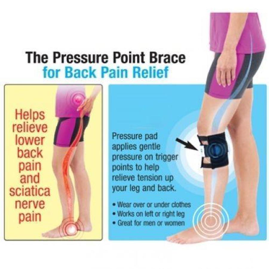 Sciatic Nerve Brace ~ Sciatica Acupressure Leg & Back Pain Relief! Sciatica Brace upliftex