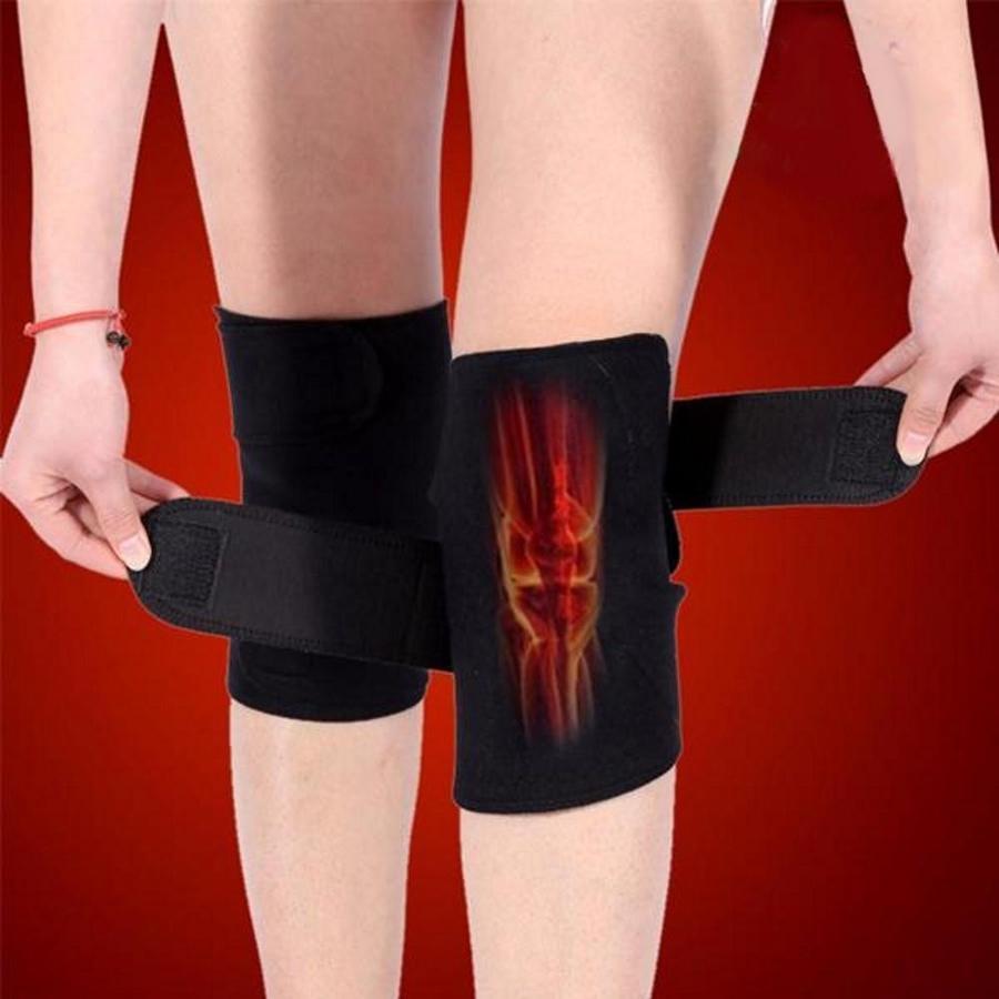Self Heating Knee Support Pain Relief Wraps - Magnetic Therapy Knee Support upliftex