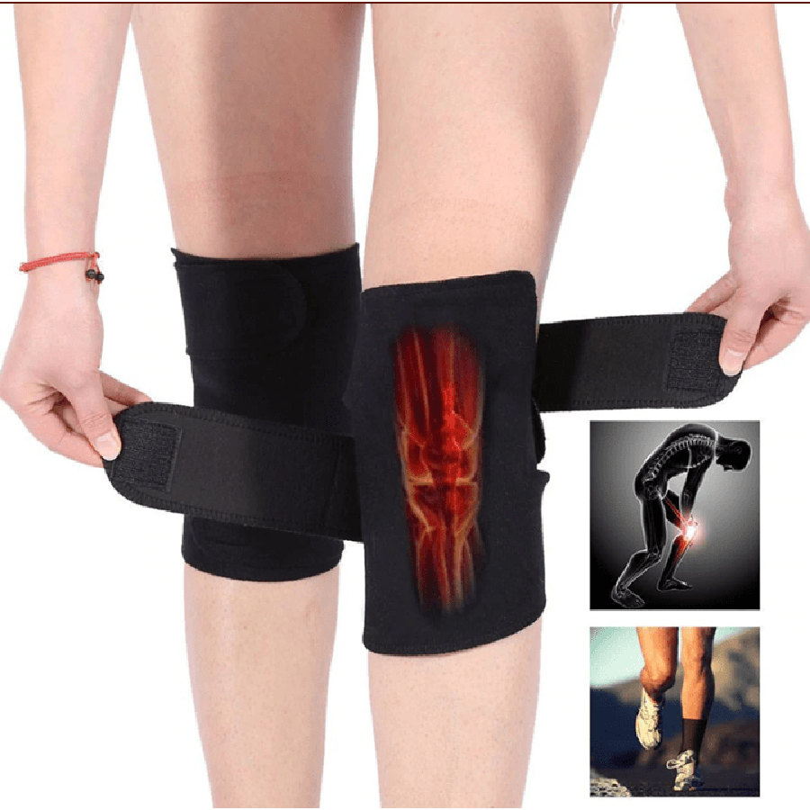 Self Heating Knee Support Pain Relief Wraps - Magnetic Therapy Knee Support upliftex