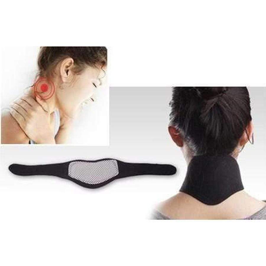 Self Heating Neck Pad - Relax Neck Muscles Fast Neck Pain Relief upliftex Black