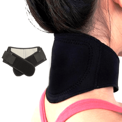 Self Heating Neck Pad - Relax Neck Muscles Fast Neck Pain Relief upliftex Black