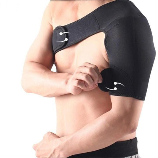 Shoulder Brace Compression Support Sleeve - Relieve Shoulder Pain Shoulder Brace upliftex Left Shoulder / Black
