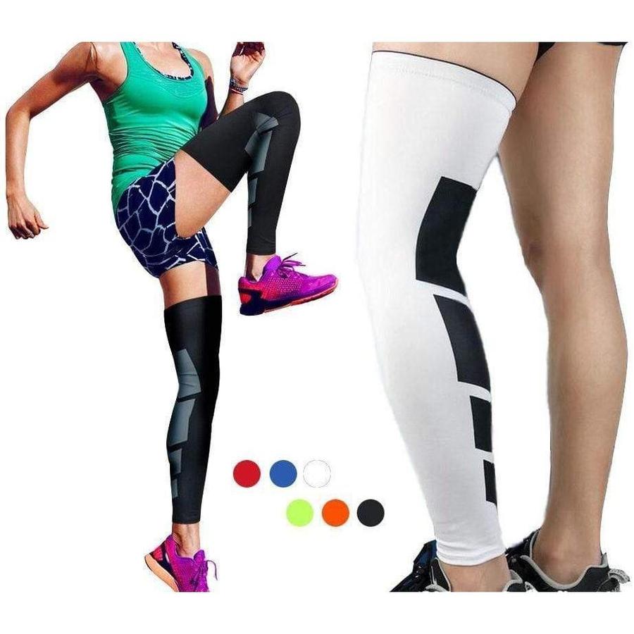 Thigh High Compression Stockings Full Leg Sleeves