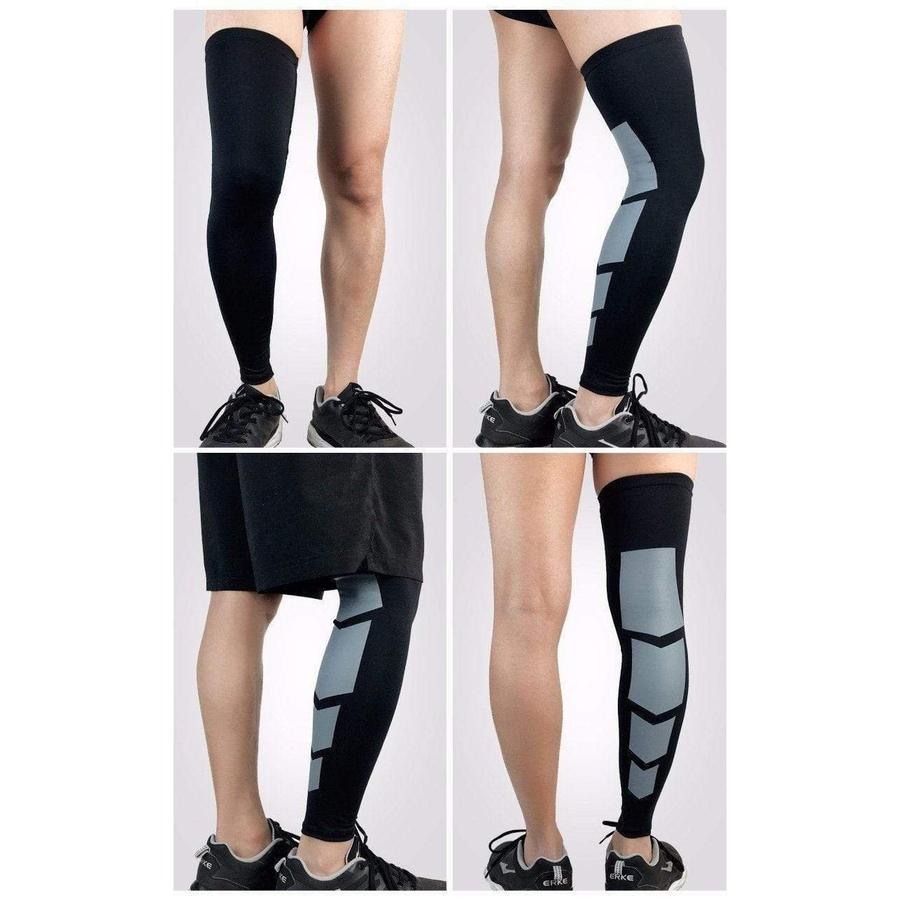 Thigh High Compression Stockings Full Leg Sleeves