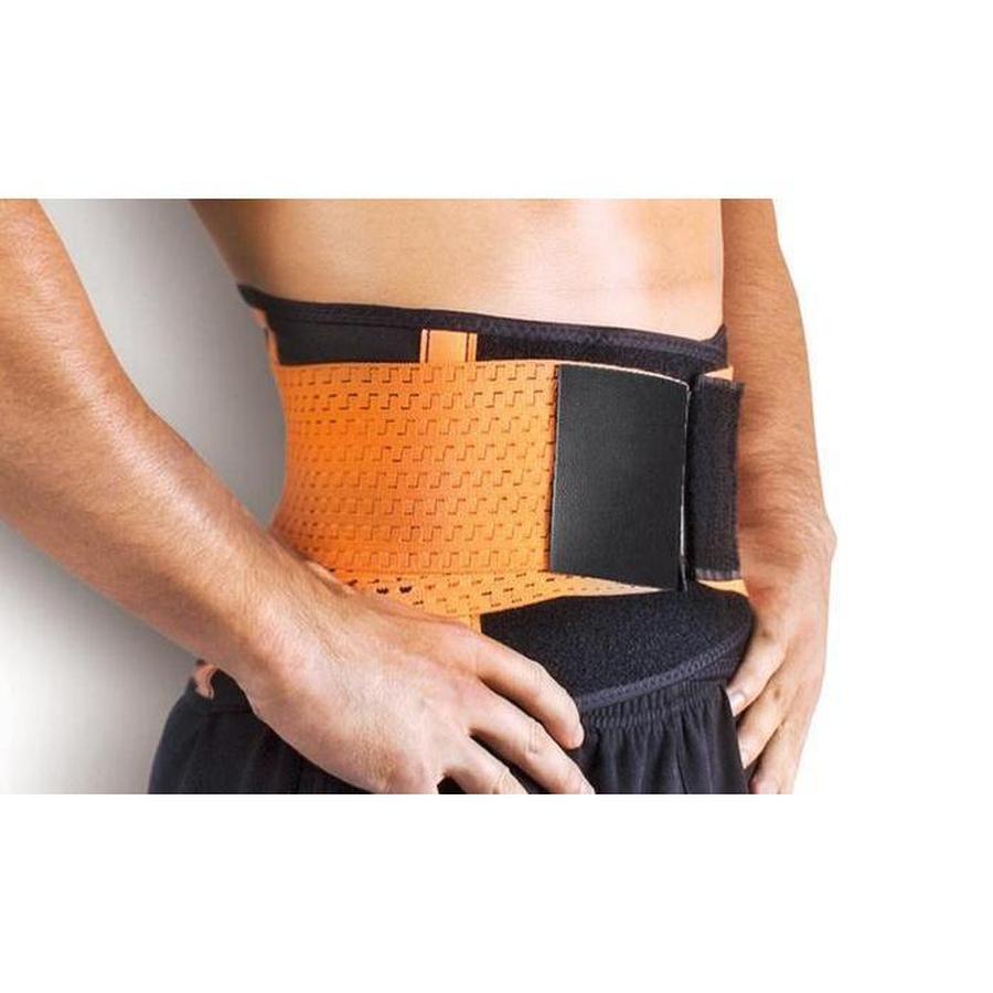 Buy SOLCYSX Waist Trainer for Men Lower Belly Waist Sweat Belt for Belly  Burner Workout Trimmer Tummy Control Shapewear Online at desertcartINDIA