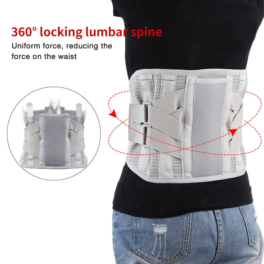 Orthopedic Lumbar Support Back Belt With Magnets